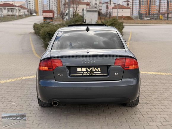 /SEVİM AUTO'DAN/2008 AUDİ A4 1.6 SEDAN LPG Lİ SUNROOF'LU!