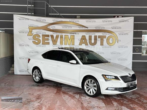 SEVİM AUTO'DAN BOYASIZ 2017 SKODA SUPERB PRESTİGE 142 KM