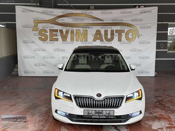 SEVİM AUTO'DAN BOYASIZ 2017 SKODA SUPERB PRESTİGE 142 KM