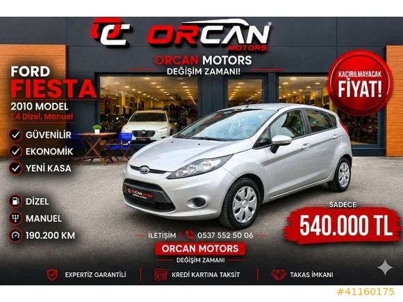 ORCAN MOTORS dan 2010 Fiesta 1.4 TDCI Trend
