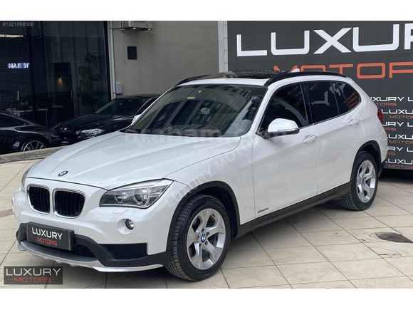 "LUXURY MOTORS"2014 BMW X1 1.6 SDRİVE 158.000KM CAM TAVAN