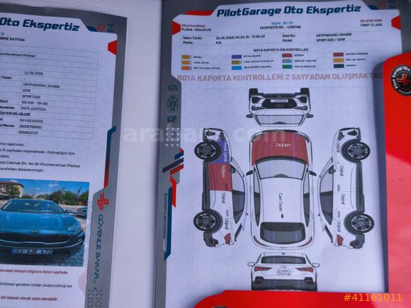""K.TAKSİT 2019 SPORTAGE HARİKA CAM TAVAN BAKIMLI""