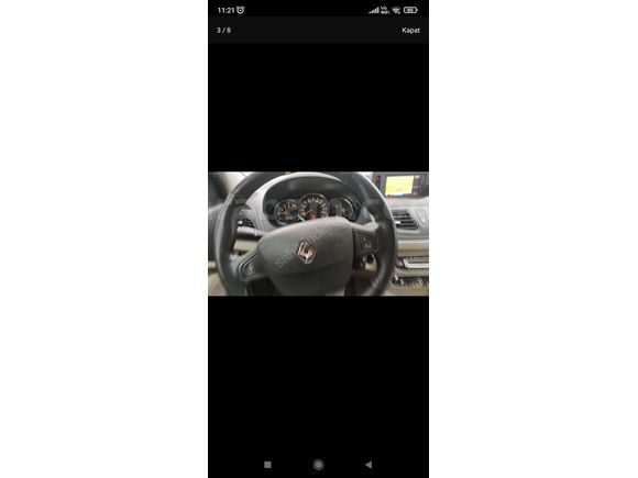 Sahibinden Renault Megane 1.5 dCi Dynamique 2012 Model Ankara