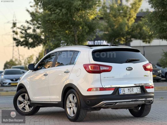 2012 MODEL KİA SPORTAGE 1.6 GDİ CONCEPT PLUS CAM TAVAN 118 BİN