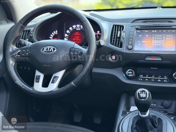 2012 MODEL KİA SPORTAGE 1.6 GDİ CONCEPT PLUS CAM TAVAN 118 BİN