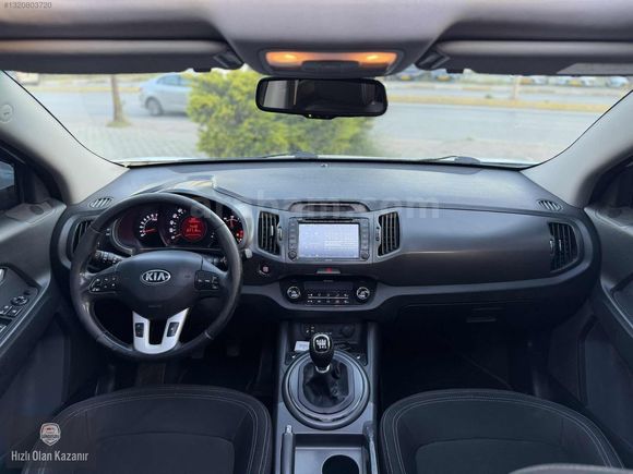 2012 MODEL KİA SPORTAGE 1.6 GDİ CONCEPT PLUS CAM TAVAN 118 BİN