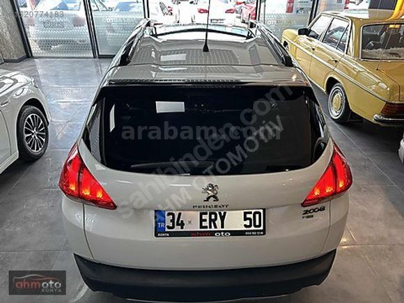 2014 MODEL PEUGEOT 2008 1.6 e-HDİ ALLURE CAM TAVAN/PARK SENSÖRÜ