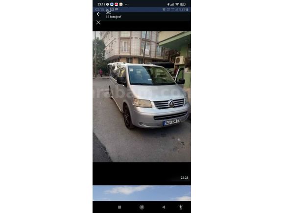 Sahibinden Volkswagen MultiVan 1.9 TDI 2005 Model  298.000 km Gri
