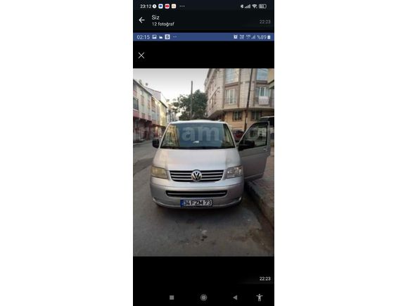 Sahibinden Volkswagen MultiVan 1.9 TDI 2005 Model  298.000 km Gri