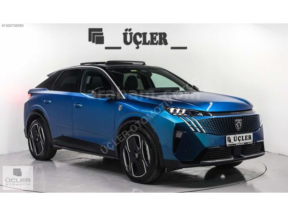 KREDİ KARTINA 12 TAKSİT 2024 PEUGEOT E-3008 GT 9.000 KM BOYASIZ