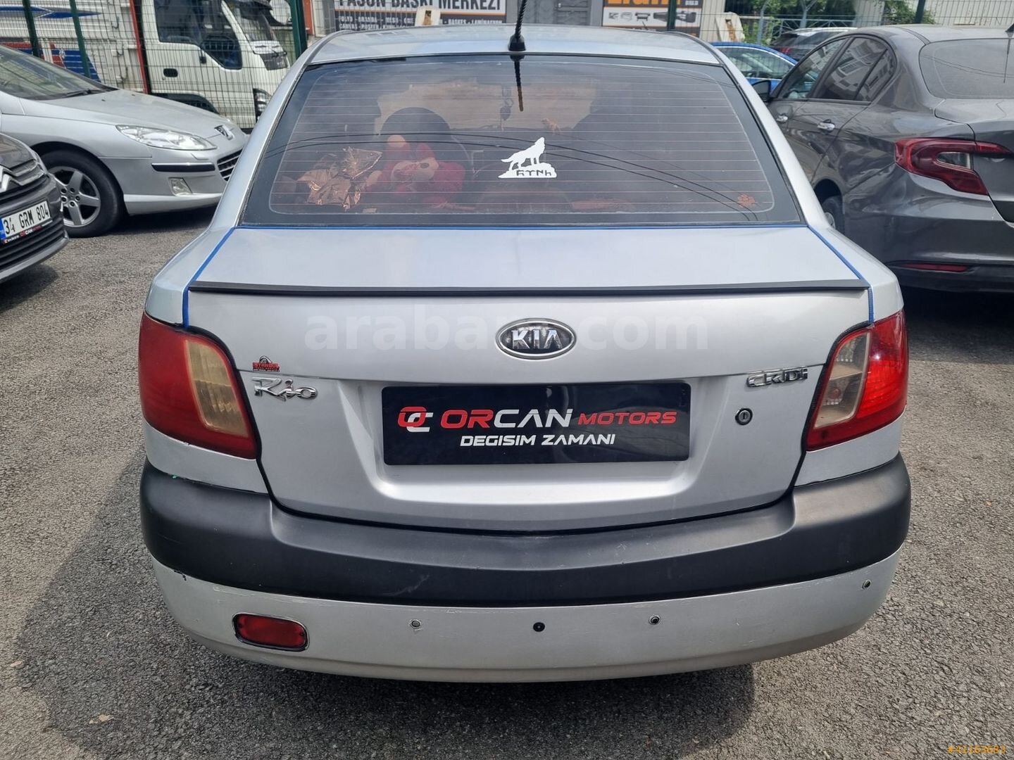 Galeriden Kia Rio 1.5 CRDi Trend 2009 Model İstanbul 356.000 km Gri 5