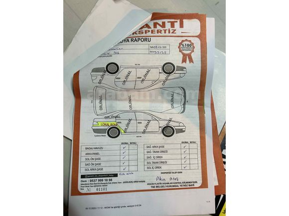Sahibinden Ford Tourneo Courier 1.5 TDCi Titanium Plus 2020 Model 