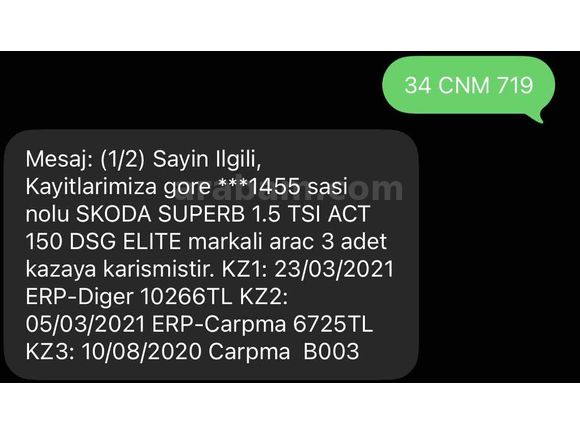 SKODA/SUPERB/ELITE/SUNROOF/OTOMATİK/SAHİBİNDEN