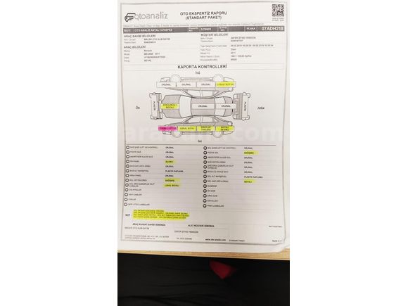 Sahibinden Renault Megane 1.5 dCi Dynamique 2011 Model