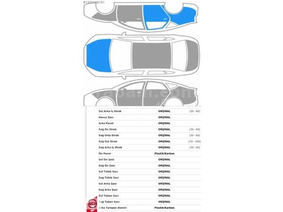 DEĞİŞENSİZ ALLURE 2.5 PARÇA BOYALI SADECE 155 BİN KM