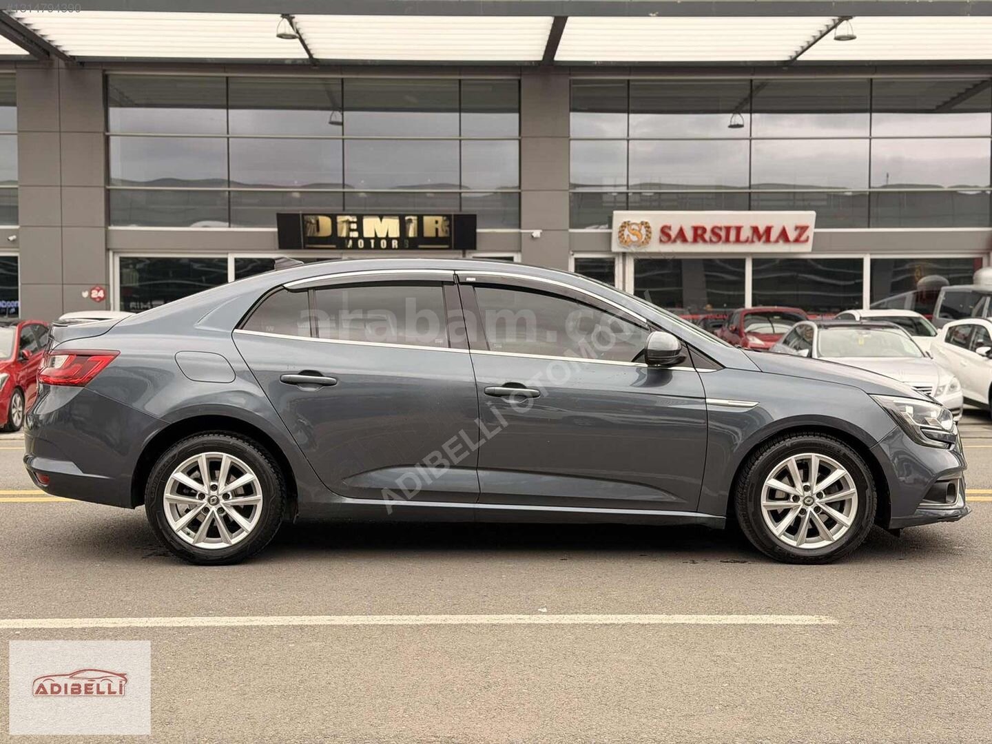 Galeriden Renault Megane 1.5 dCi Touch 2017 Model Ankara 188.825 km Gri 7