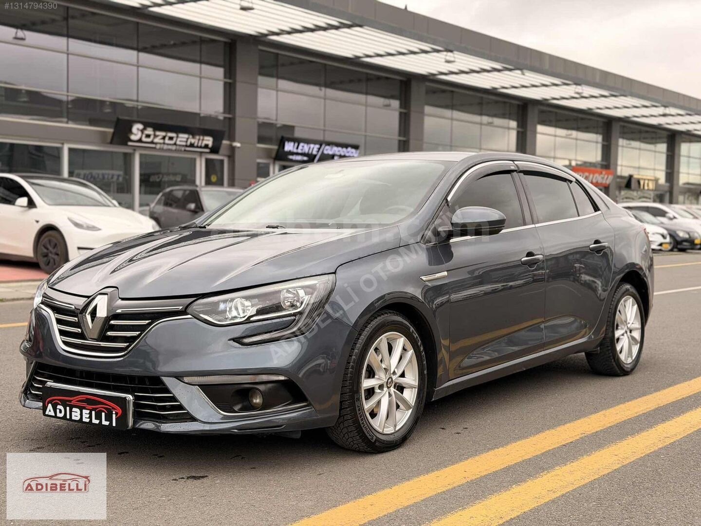 Galeriden Renault Megane 1.5 dCi Touch 2017 Model Ankara 188.825 km Gri 2