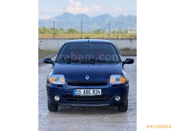 HATASIZ DEĞİŞENSİZ 2001 CLİO 1.4 16V KLİMA+ABS+MERCEK
