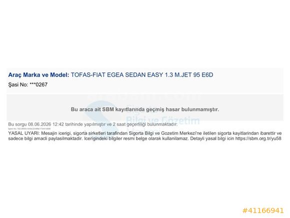 '0' FAİZ SEÇENEĞİYLE BOYASIZ&TRAMERSİZ 1.3 MULTIJET DİZEL EGEA