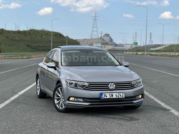 Sahibinden Volkswagen Passat 1.6 TDi BlueMotion Comfortline 2017 Model  158.000 km Gri