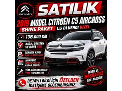Memurdan Sahibinden Citroen C5 Aircross 1.5 BlueHDI Shine 2019 Model 