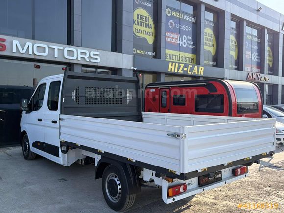 ENS/2026 RENAULT MASTER ÇİFT KABİN ORİJİNAL SCATTOLİNİ KASA