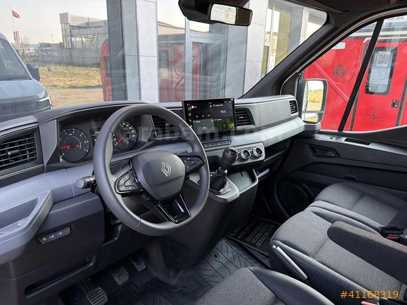 ENS/2026 RENAULT MASTER ÇİFT KABİN ORİJİNAL SCATTOLİNİ KASA