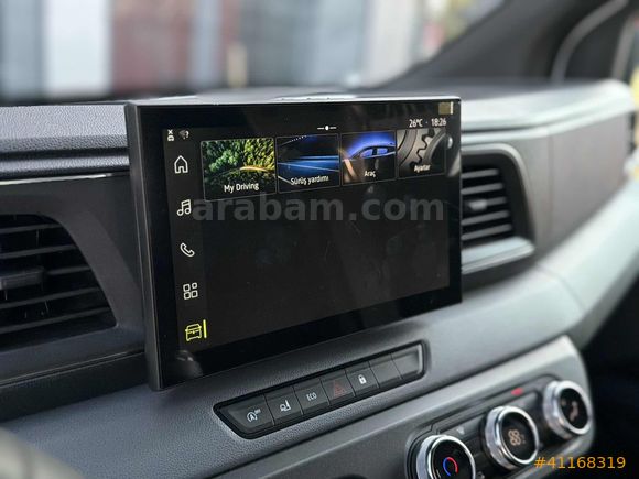 ENS/2026 RENAULT MASTER ÇİFT KABİN ORİJİNAL SCATTOLİNİ KASA