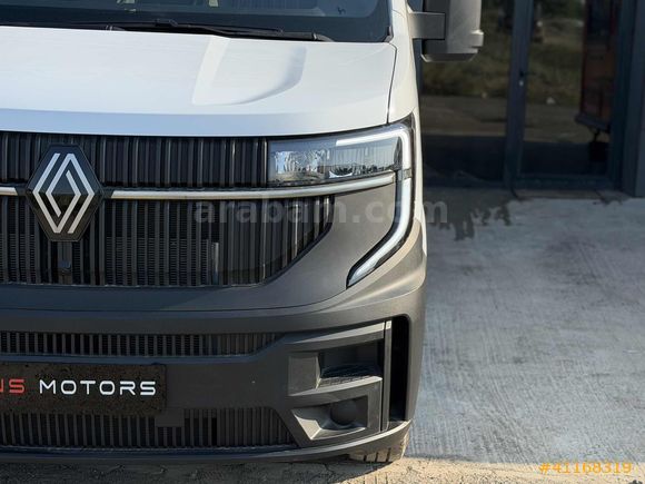 ENS/2026 RENAULT MASTER ÇİFT KABİN ORİJİNAL SCATTOLİNİ KASA