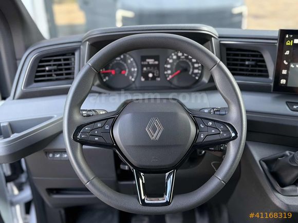 ENS/2026 RENAULT MASTER ÇİFT KABİN ORİJİNAL SCATTOLİNİ KASA