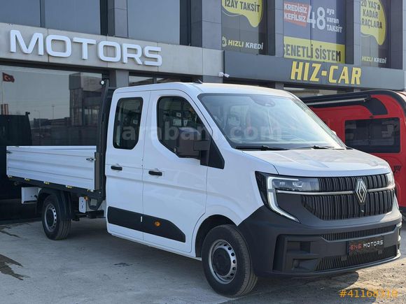 ENS/2026 RENAULT MASTER ÇİFT KABİN ORİJİNAL SCATTOLİNİ KASA