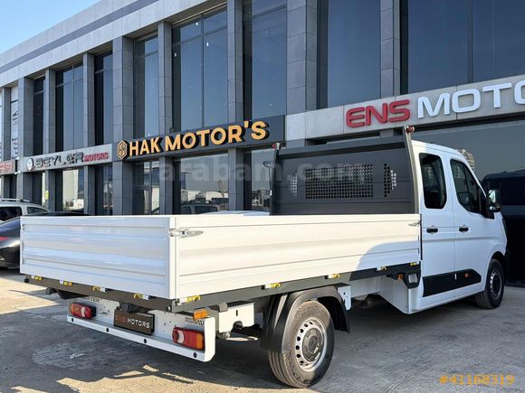 ENS/2026 RENAULT MASTER ÇİFT KABİN ORİJİNAL SCATTOLİNİ KASA