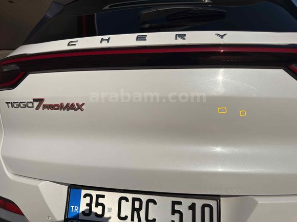 Sahibinden Chery Tiggo 7 Pro Max Exceptional 2025 Model  10700 km Beyaz