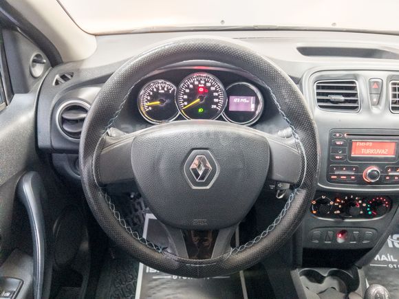 "%0 FAİZ KREDİ"2016 RENAULT SYMBOL 1.5 DCI JOY "123.122 KM"