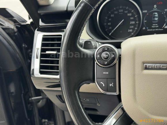 DOĞRUSAL | 2017 DISCOVERY 2.0 SD4 AIRMATIC SİYAH İÇ BEJ BAKIMLI