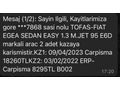 2021 Fiat Egea 1.3 Multijet Easy 114.000 KM Bakımlı Temiz