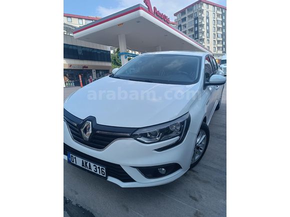 Sahibinden Renault Megane 1.5 dCi Touch 2017 Model  152.000 km Beyaz