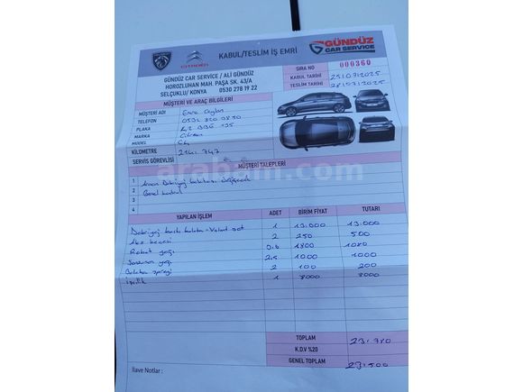 MEMURDAN BAKIMLI DÜŞÜK KM EXCULUSİVE C4