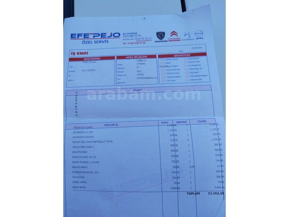 MEMURDAN BAKIMLI DÜŞÜK KM EXCULUSİVE C4