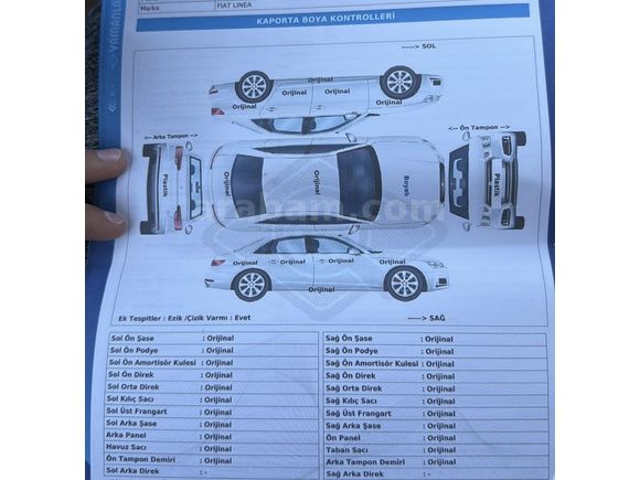 Sahibinden Fiat Linea 1.3 Multijet Active Plus 2012 Model