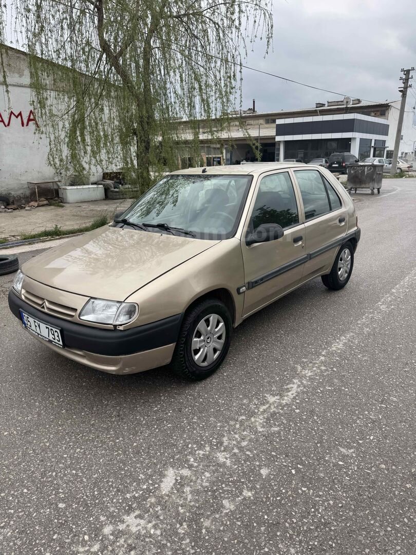 Galeriden Citroen Saxo 1.6 SX 1998 Model Afyonkarahisar 220.000 km Bej 1