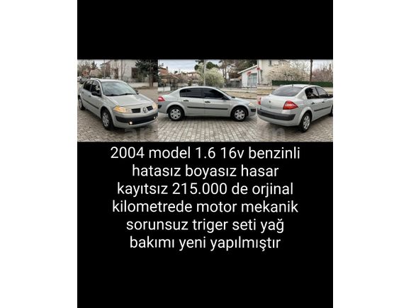 Sahibinden Renault Megane 1.6 Authentique 2004 Model