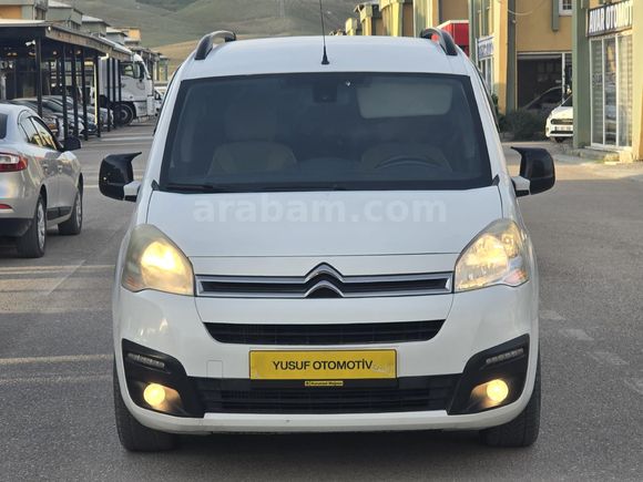 CİTROËN BERLİNGO 1.6 HDİ 92 HP
MULTİPACE PAKET 
2017 MODEL//212 BİNDE