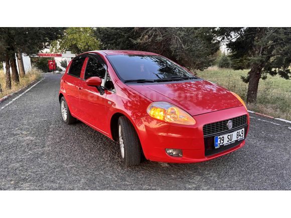 Sahibinden Fiat Punto Grande 1.4 Fire Active 2009 Model Kırklareli 118.000 km Kırmızı