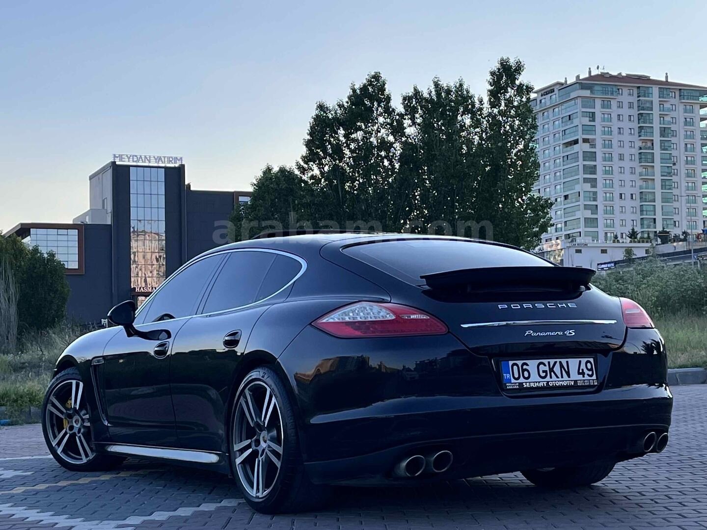Galeriden Porsche Panamera 4S 2011 Model Ankara 210.000 km Siyah 6