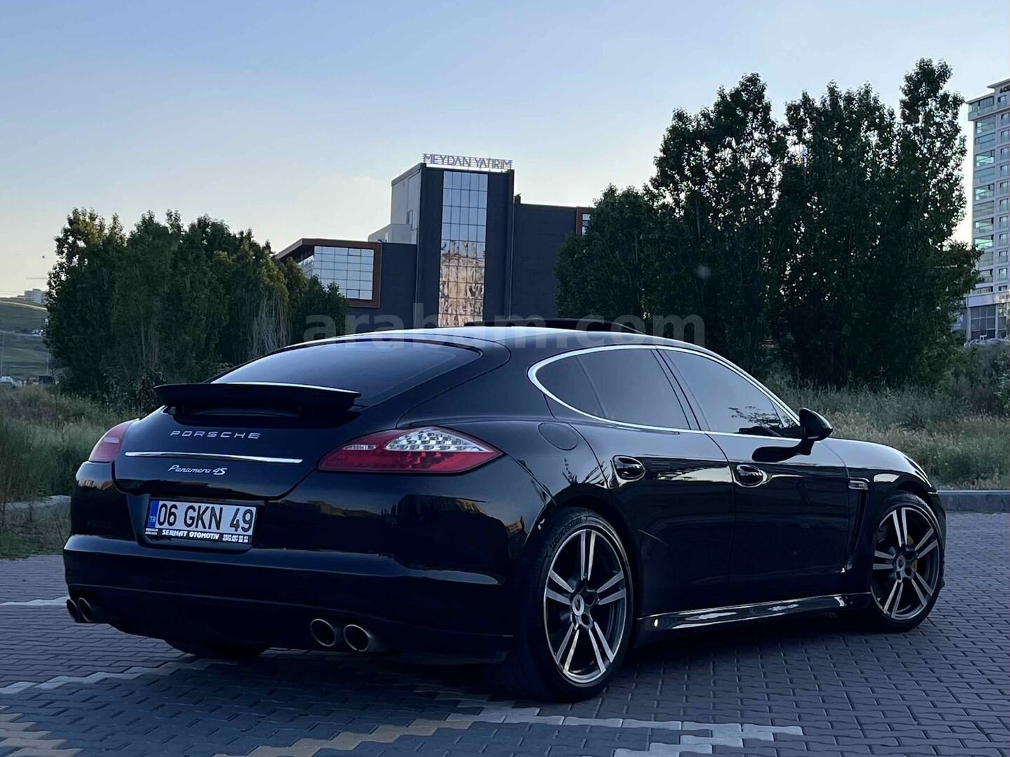 Galeriden Porsche Panamera 4S 2011 Model Ankara 210.000 km Siyah 4