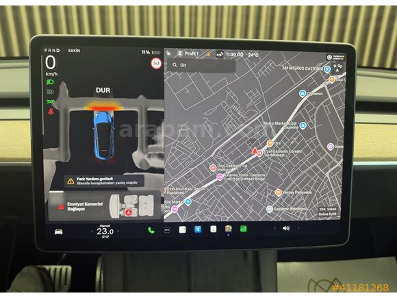38.000 KM'DE 2023 TESLA MODEL Y (LEGACY) 534HP ÇİFT MOTOR (AWD)