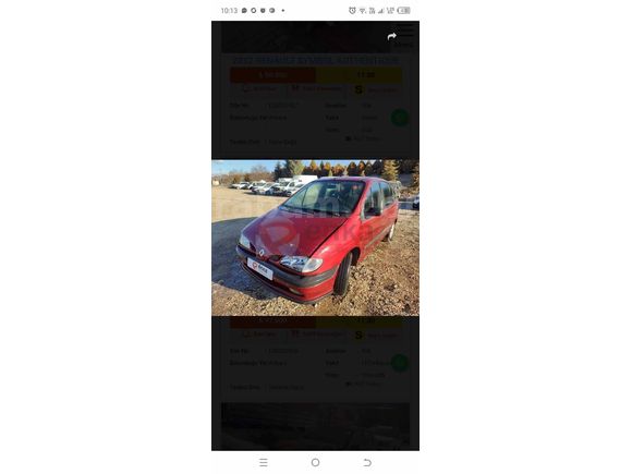 Sahibinden Renault Scenic 2.0 RXT 1999 Model 