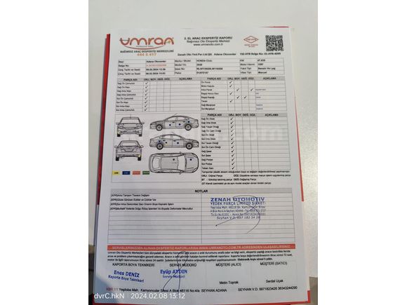 Sahibinden Honda Civic 1.6i VTEC Dream 2020 Model