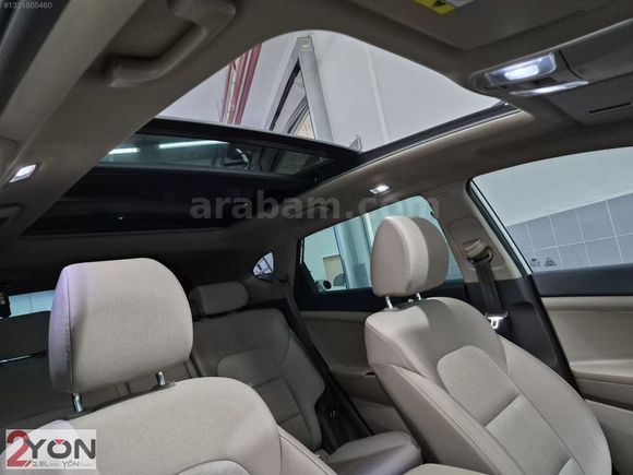 FİAT YÖN'DEN TUCSON 1.6 CRDİ STYLE DCT CAM TAVAN GERİ GÖRÜŞ ORJ.